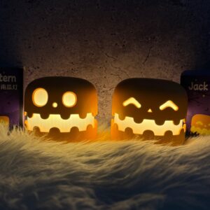 چراغ خواب طرح هالوین Jack-o'-lantern کدو تنبل (کدa0221)