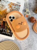 قاب دمپایی خرسی Teddy slippers (کدC1893) - تصویر 3