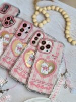 قاب گربه اشراف زاده با آویز آیفون ، سامسونگ ، شیائومی (کدC2039) - تصویر 2