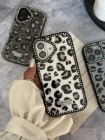 قاب پلنگی نگین دار (کدC2104) - تصویر 2