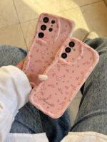 قاب Peachy Flowers & butterfly آیفون ، سامسونگ ، شیائومی (کدC2092)