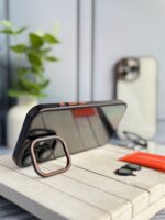 قاب orange lens استند شو با محافظ لنز (کدC1994)