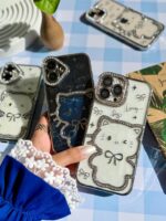 قاب Hello Kitty نگینی (کدC2122) - تصویر 3