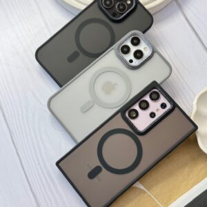 قاب لنز کربن مات مگ سیف آیفون و سامسونگ (کدC1800)