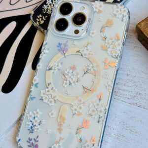 قاب شکوفه هولوگرامی با مگ سیف (کدC2029)