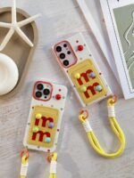 قاب M&M'S جاکارتی با بند آیفون و سامسونگ (کدC1834)