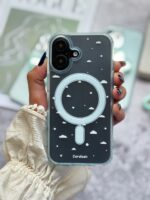 قاب ابر آبی با پاپ سوکت ستاره (کدC2037) - تصویر 3