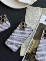 قاب پروانه ای چرمی موج دار (کدC1652) - تصویر 5