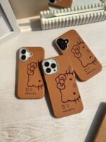 قاب هلو کیتی چرمی (کدC1975)