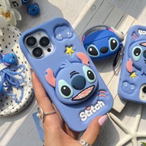 قاب سیلیکونی پاپ سوکتی استیچ (کدC1853)