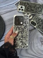 قاب Dark Flowers سامسونگ و شیائومی (کدC2093) - تصویر 4