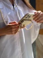 قاب جاکارتی دار بند بلند پروانه صدفی (کدC1662) - تصویر 5