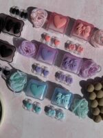 محافظ آداپتور 25 وات سامسونگ قلب و پاپیون رنگی (4تکه) (کدa0282) - تصویر 6