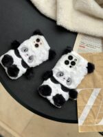 قاب Panda عروسکی پشمالو (کدC1606) - تصویر 8