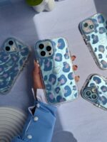 قاب پلنگی آبی پاستلی (کدC2001)