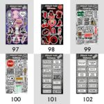 پک استیکر شماره 79 تا 149 (کدa0142)