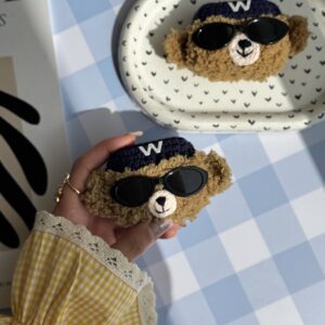 کاور ایرپاد پشمی خرسی‌ عینکی W (کدa0243)