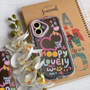 قاب هپی لاولی آینه ای آیفون و اندروید (کدC1972)