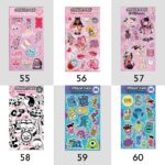 پک استیکر شماره 1 تا 78 (کدa0142)