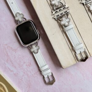 بند اپل واچ چرمی الحمرا Arpels (کدw5061)