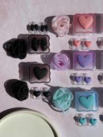 محافظ آداپتور 25 وات سامسونگ قلب و پاپیون رنگی (4تکه) (کدa0282) - تصویر 4