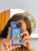 قاب Chillout Bear سری Old School (کدC1839) - تصویر 2