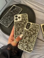 قاب Dark Flowers آیفون  (کدC2093)