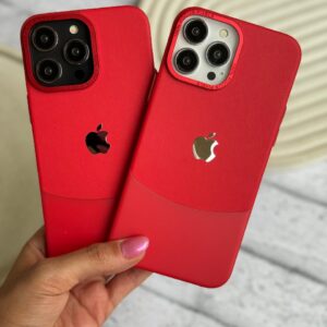 قاب Leather Metal قرمز (کدC1706)