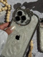 قاب کیتی رزینی نگین دار (کدC2096)