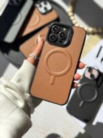 قاب مگ سیف چرمی لنز استند شو (کدC1867) - تصویر 4