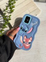 قاب سیلیکونی Stitch Couple (کدC1970) - تصویر 5