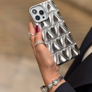 بند اپل واچ قلب سفید صدفی (کدw5045)