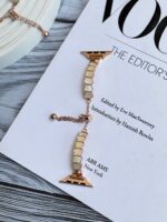 بند اپل واچ Luxury Pearl Chain (کدw5068) - تصویر 2