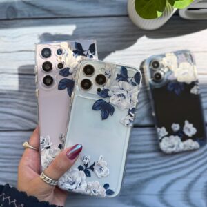 قاب White Rose آیفون ، سامسونگ ، شیائومی (کدC2049)