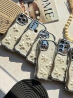 قاب Bow tie رزینی شاینی آیفون و اندروید (کدC1894)