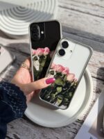 قاب گل رز صورتی (کدC2064) - تصویر 4