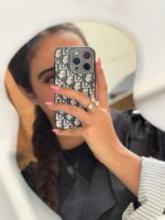 قاب دیور دور لنز نگین (کدC1955) - تصویر 2