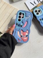 قاب سیلیکونی Stitch Couple (کدC1970)