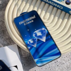 گلس نگین دار DIAMOND (کدa0192)