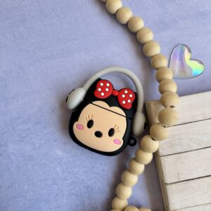 کاور ایرپاد سیلیکونی میکی و مینی هدفون دار (کدa0210)