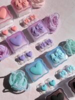 محافظ آداپتور 25 وات سامسونگ قلب و پاپیون رنگی (4تکه) (کدa0282) - تصویر 2