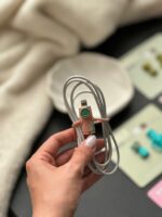 محافظ کابل سیلیکونی طرح Smile (کدa0109) - تصویر 5