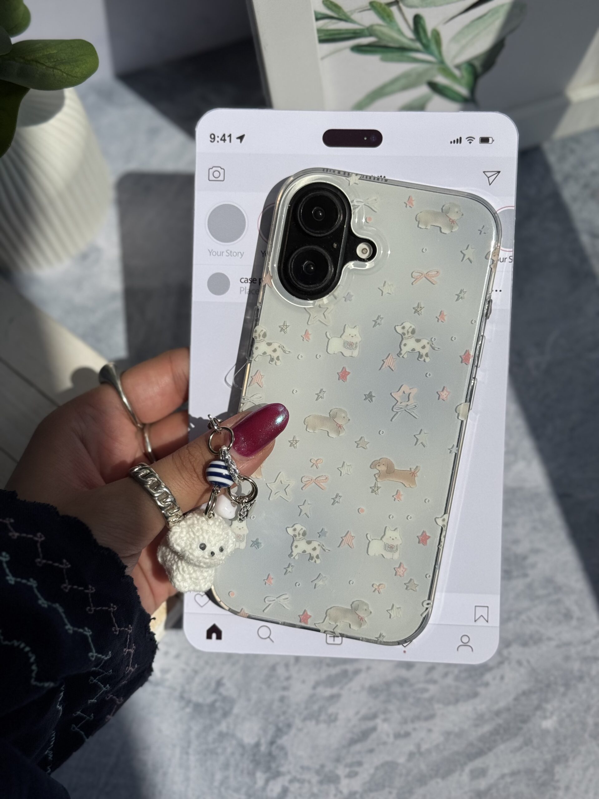 f8d2be.jpeg قاب Puppy Star با آویز (کدC2060) - تصویر 1