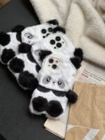 قاب Panda عروسکی پشمالو (کدC1606) - تصویر 5