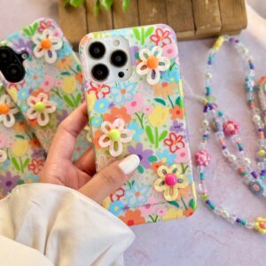 قاب باغچه با آویز و گل های برجسته (کدC2079)