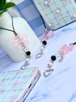 قاب Pink Seoul با آویز (کدC2031) - تصویر 2