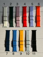 بند اپل واچ Ocean Loop سیلیکونی (کدw5005) - تصویر 3