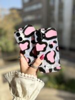 قاب پلنگی Romantic Pink آیفونی (کدC2062) - تصویر 2