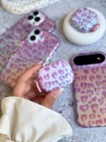 ایرپاد ست قاب پلنگی Violet (کدa0300) - تصویر 2