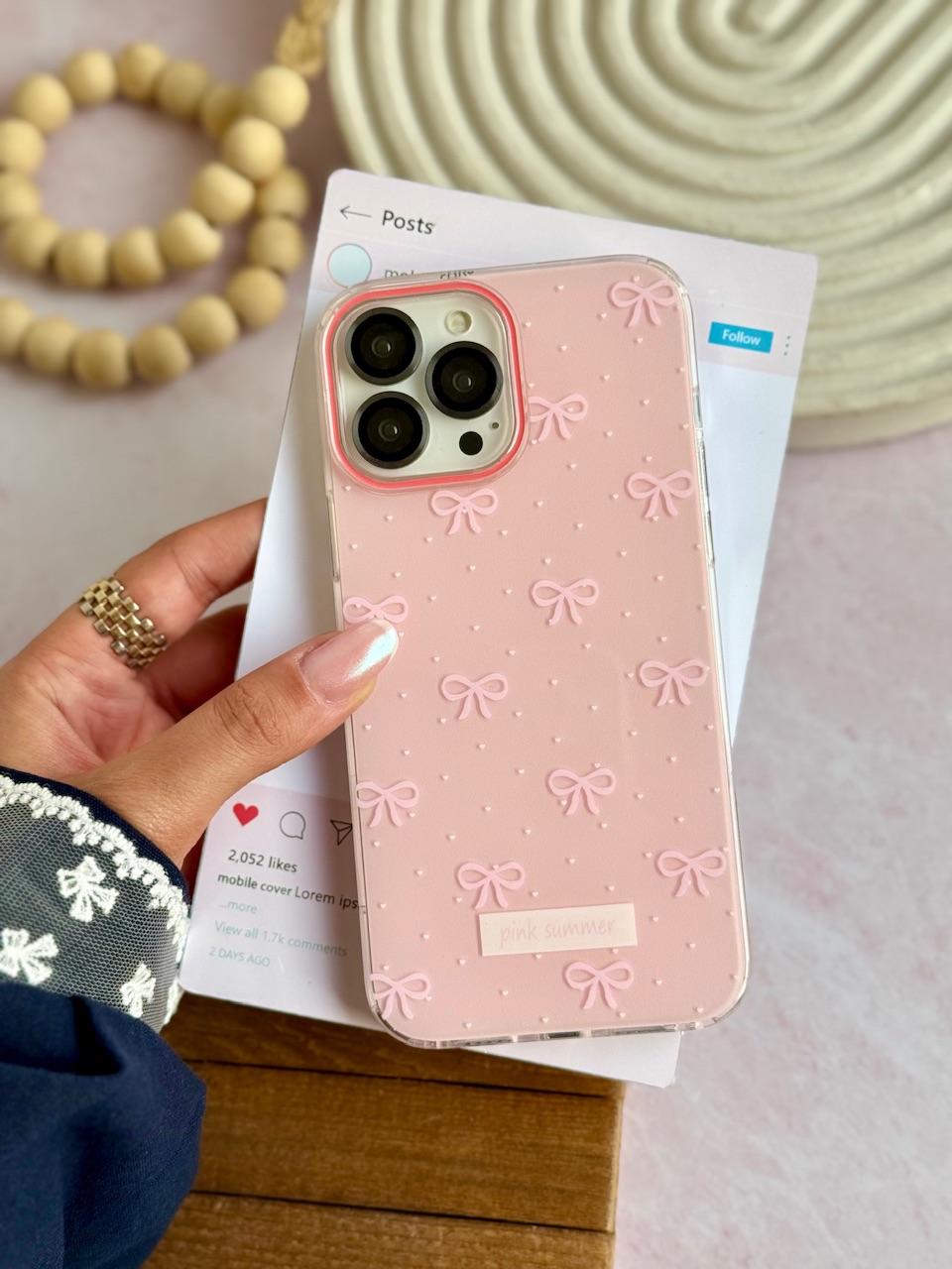 5b4193.jpeg قاب Pink Summer (کدC2139) - تصویر 1